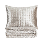 Prato Beige Quilt Set