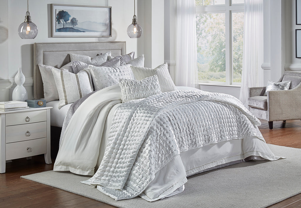 Prato Ivory Quilt Set