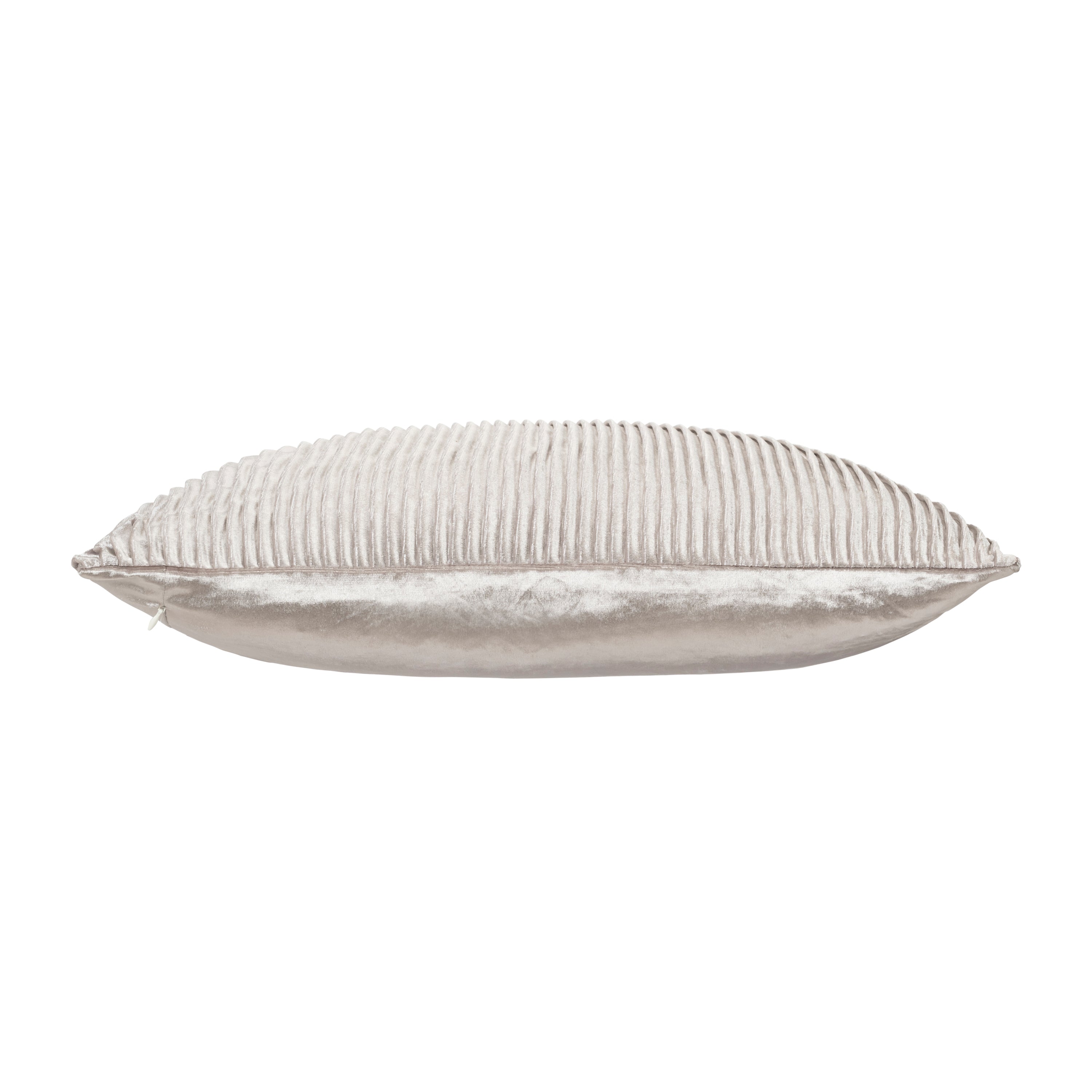 Prato Beige Pleated Pillow