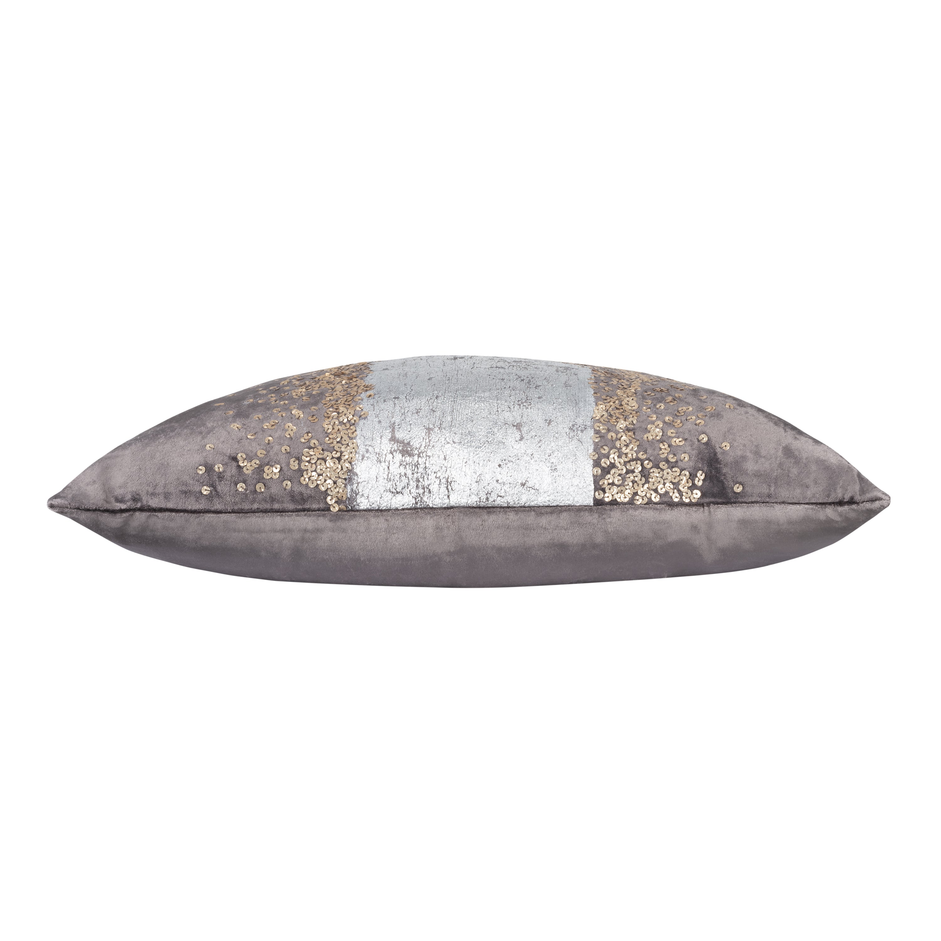 Raina Charcoal Velvet Pillow