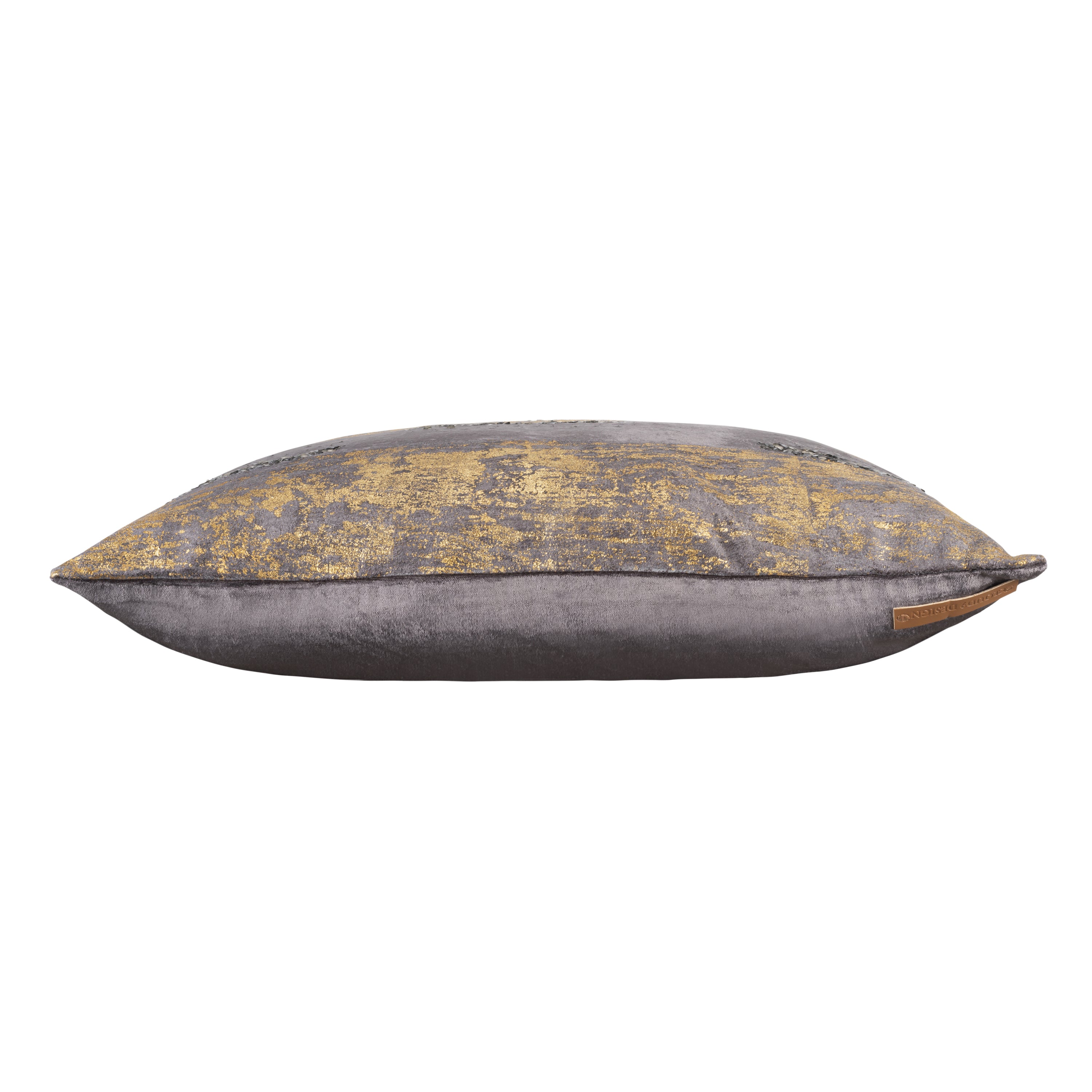 Raina Charcoal Velvet Pillow