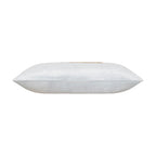 Rica Ivory Gold Embroidered Lumbar Pillow