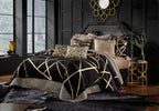 Rica Black And Gold Duvet