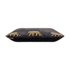 Rica Ivory Gold Embroidered Pillow