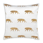 Rica Black Gold Embroidered Pillow