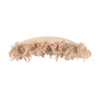 Rica Beige Velvet Pillow