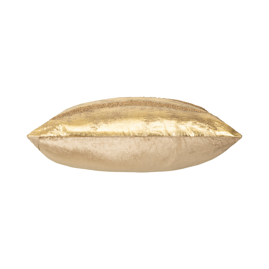 Ruza Stone And Gold Pillow
