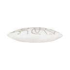 Sayra Ivory Silver Pillow