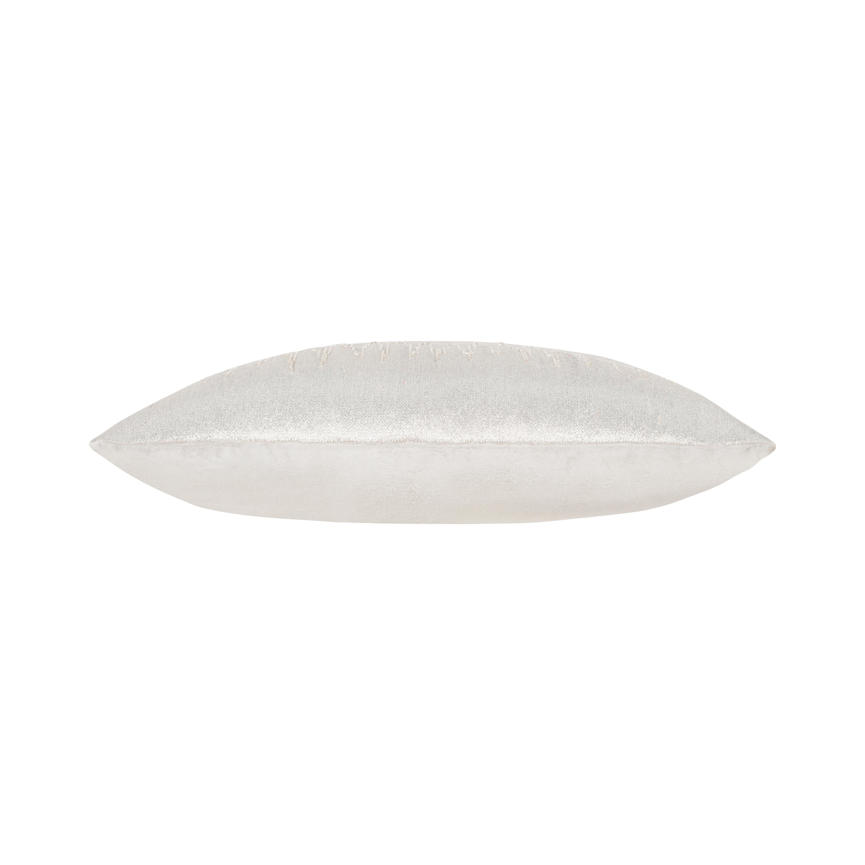Sayra Grey Silver Pillow