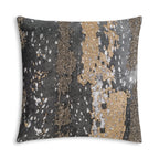 Sayra Charcoal Gold Pillow