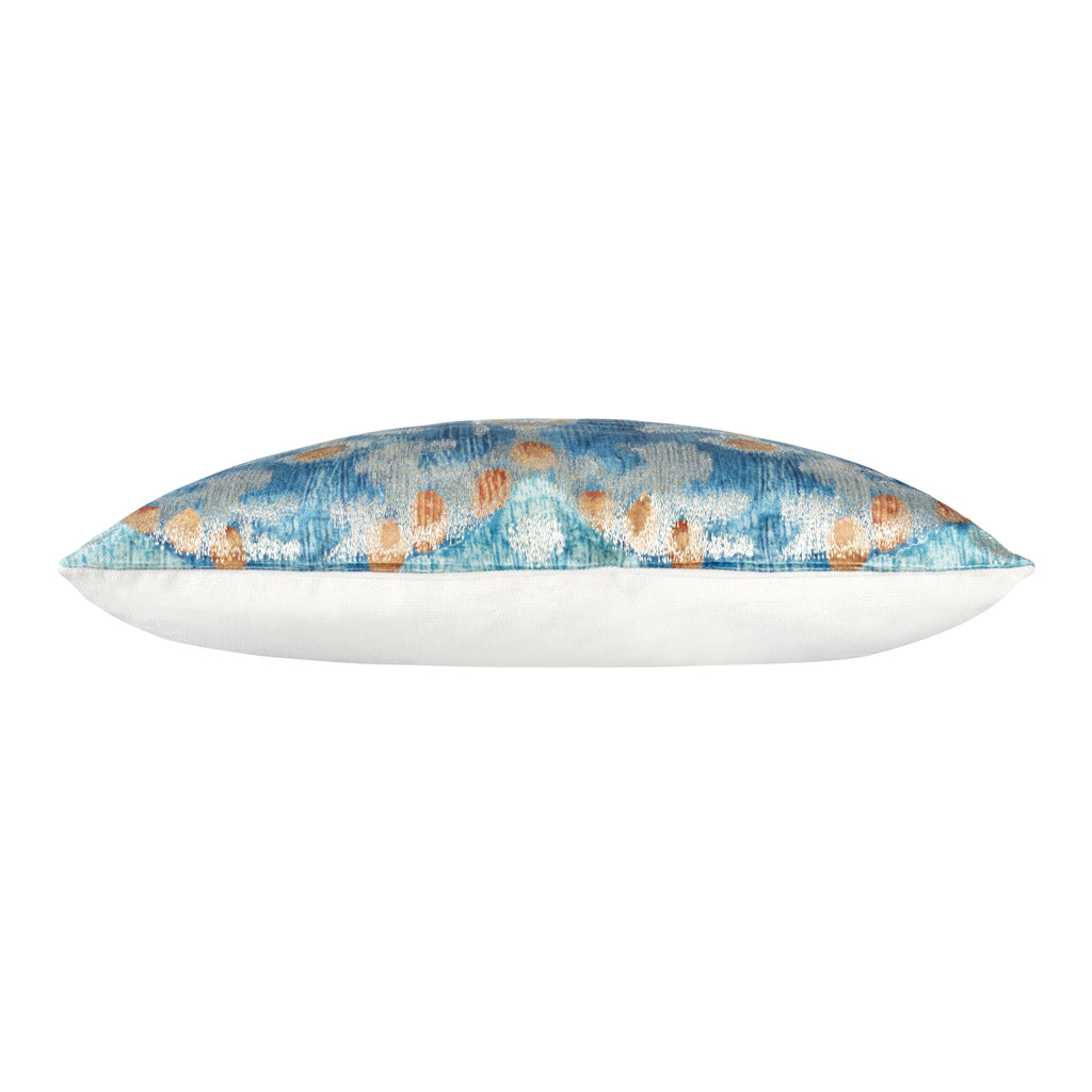 Serino Blue Velvet Pillow