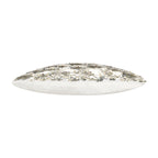 Sivo Ivory Silver Linen Pillow