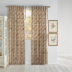 Sofia Gold Crystal Floral Panel
