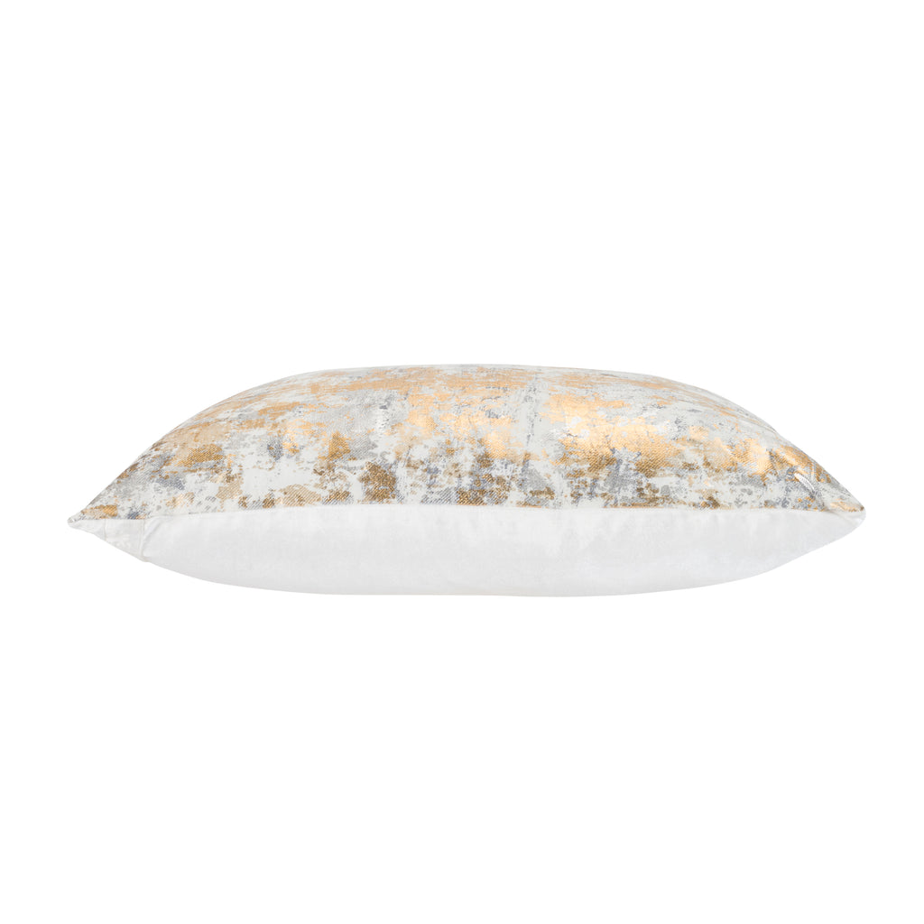 Sona Gold Silver Pillow