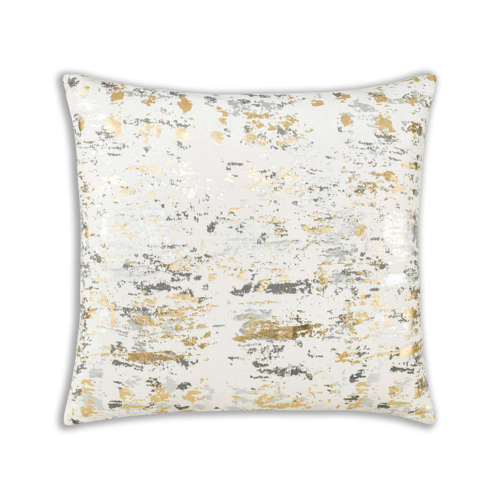 Sona Silver And Gold Pillow
