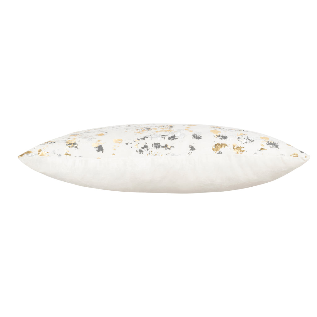 Sona Silver And Gold Pillow