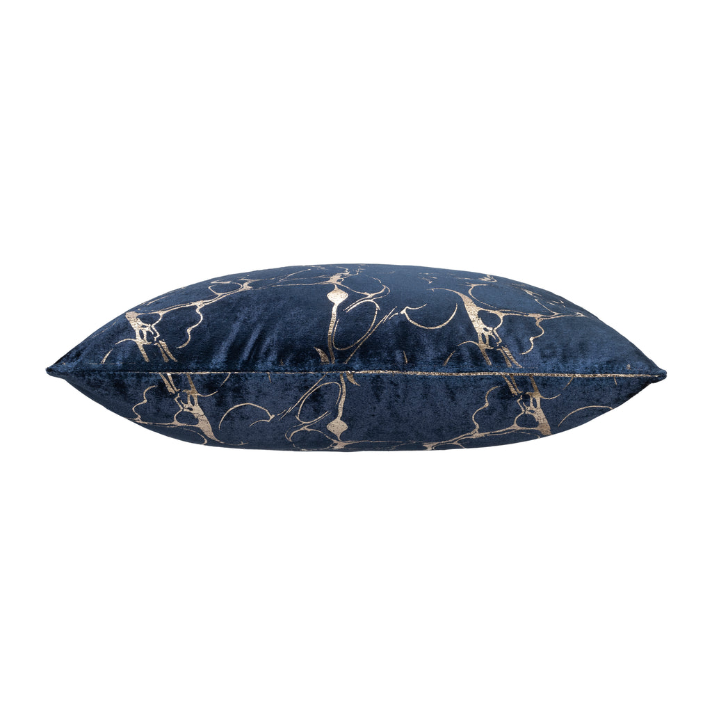 Syros Navy Gold Pillow