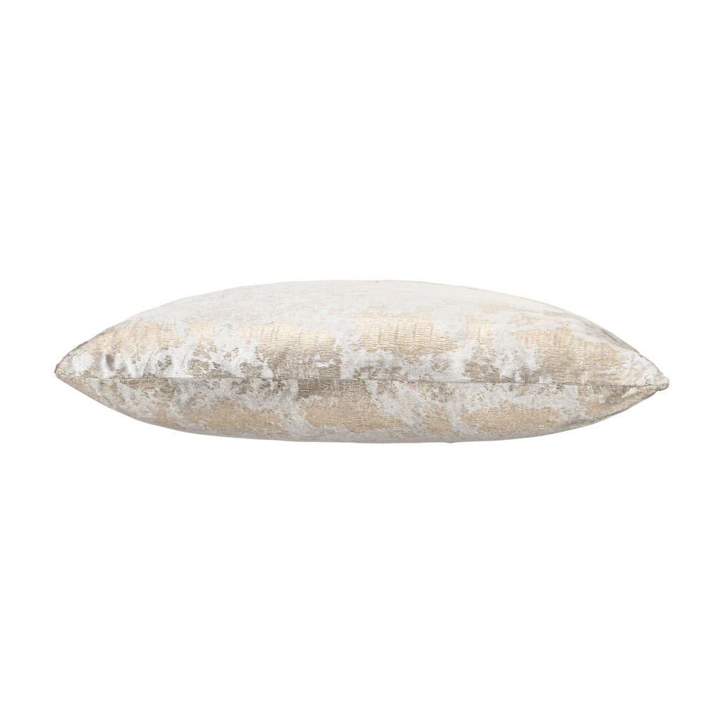 Syros Grey Gold Pillow