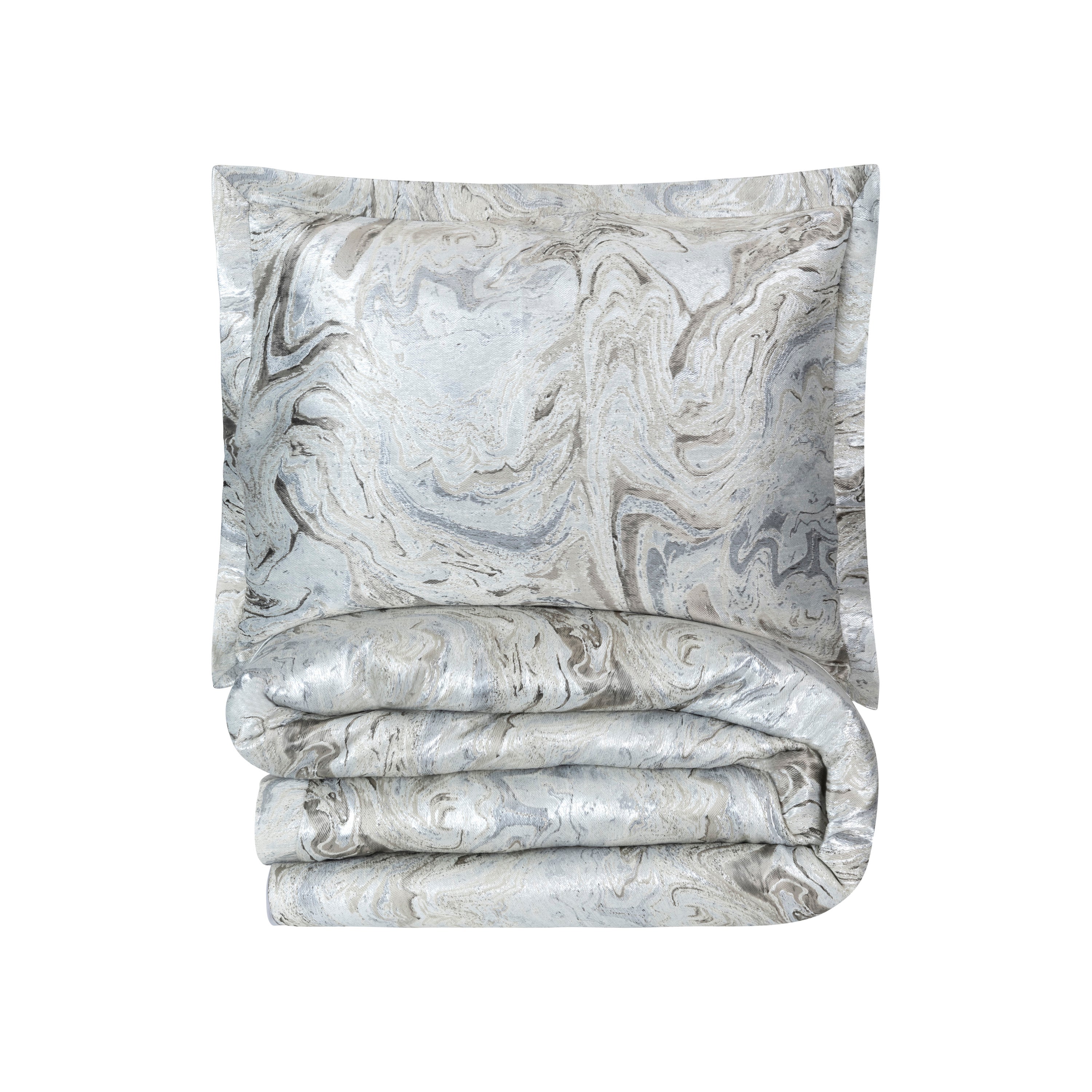 Theo Grey Duvet Set