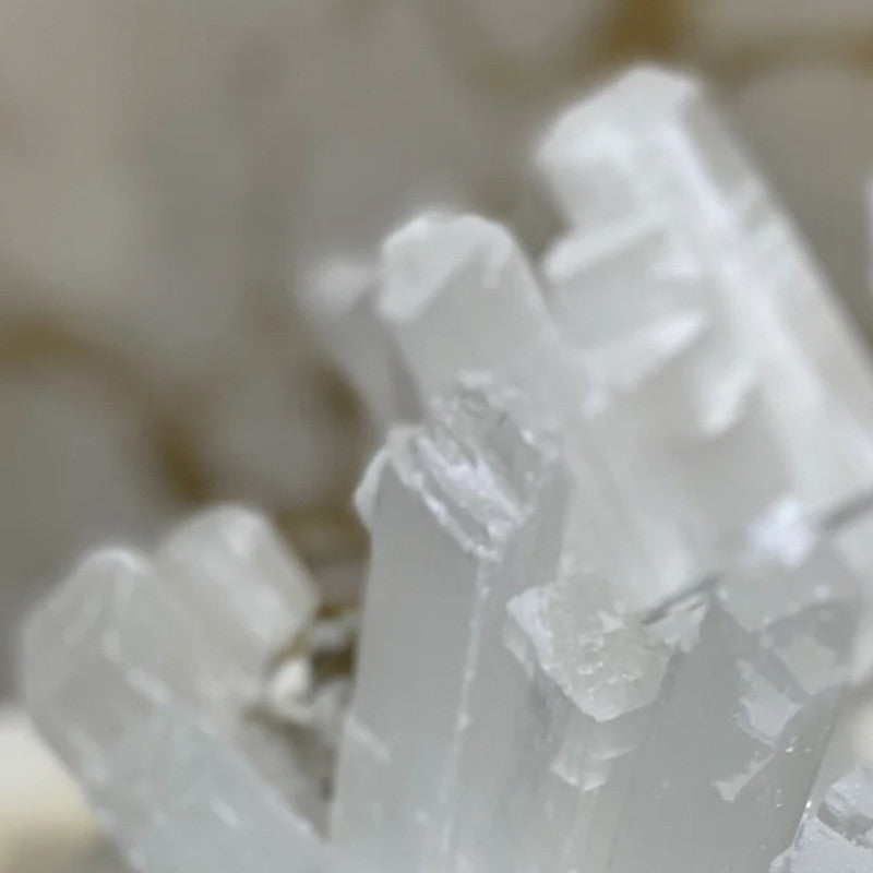 Home Decor Leah Selenite Candle Holder