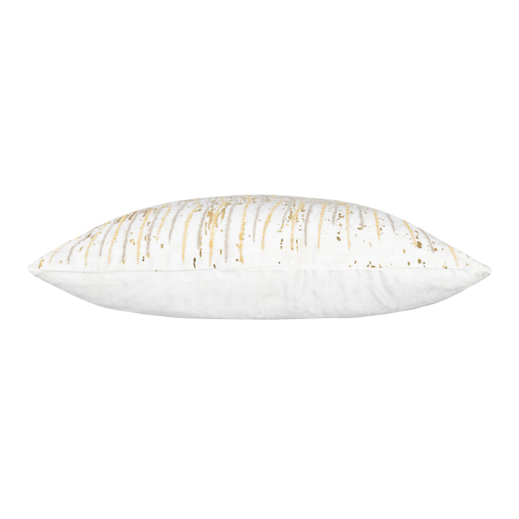 Verona Ivory Velvet Pillow