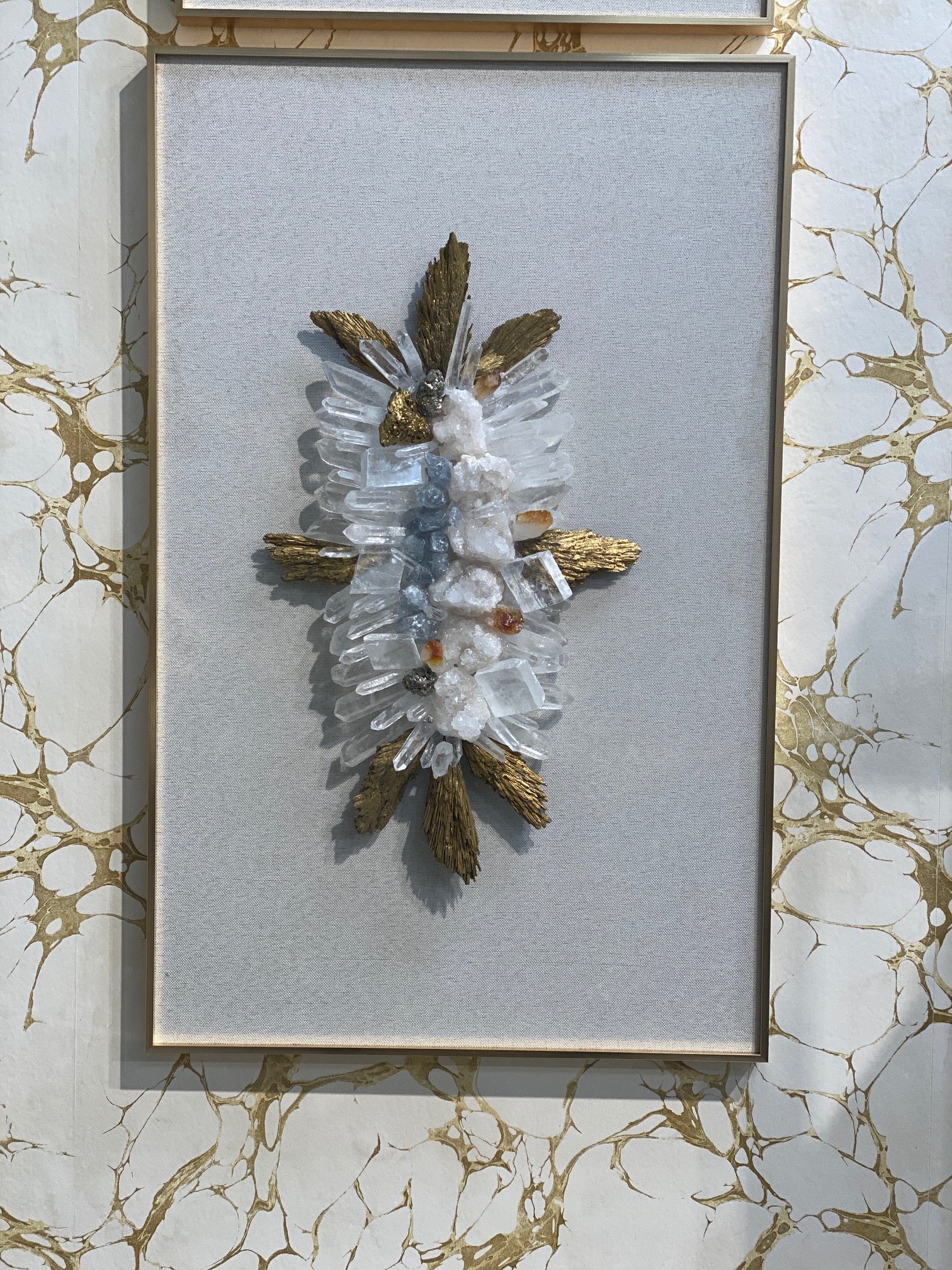 Home Decor Stone And Gem Wall Art
