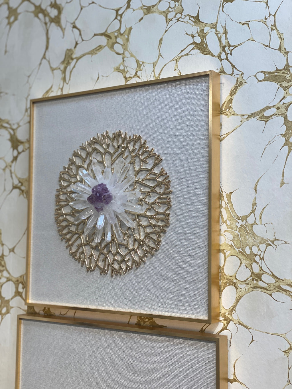 Home Decor Stone And Gem Wall Art