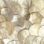 Home Decor Laguna Ivory Disc Wall Art