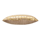 Zer Beige Velvet Pillow
