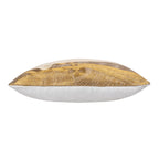 Zer Ivory And Gold Pillow