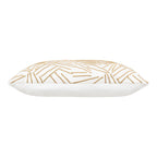 Zora Ivory And Gold Pillow